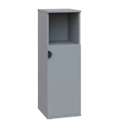 TN 3 - 3DN kancelářská skříň, 1-dveřová/nika, pravá, 1107x360x400, šedá